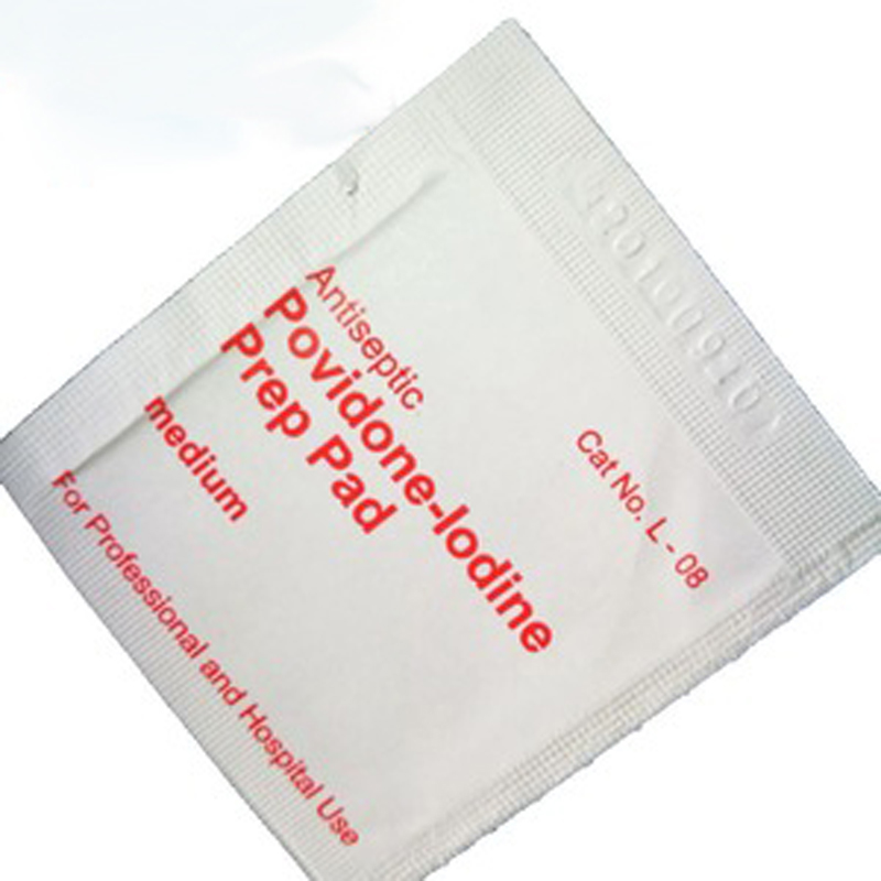 Povidone iodine Prep Pad-01