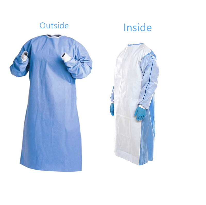AAMI level 3 surgical gown-002