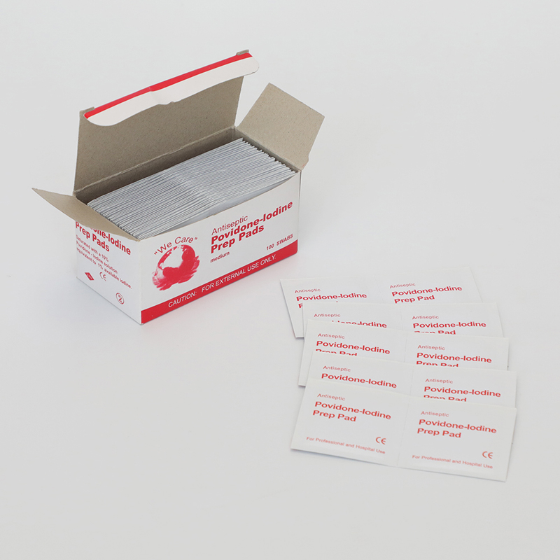 Povidone iodine Prep Pad-05