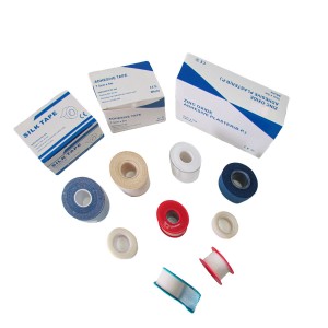 some medical supplies and consumables, like cotton tap, bandages, medical pad